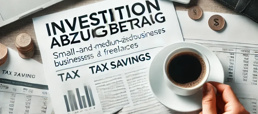 Investitionsabzugsbetrag Investitionsabzugsbetrag